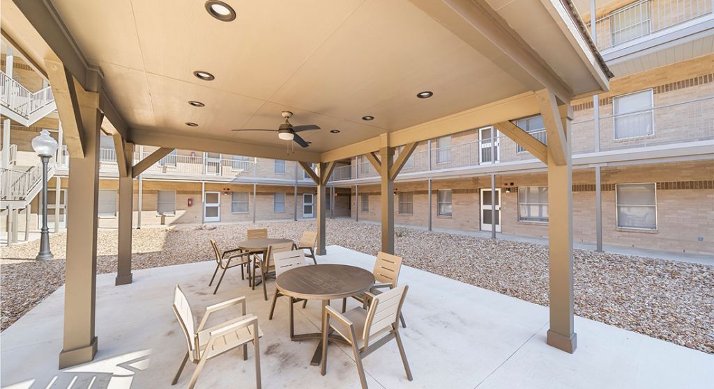 Silvertree Seniors of San Antonio patio