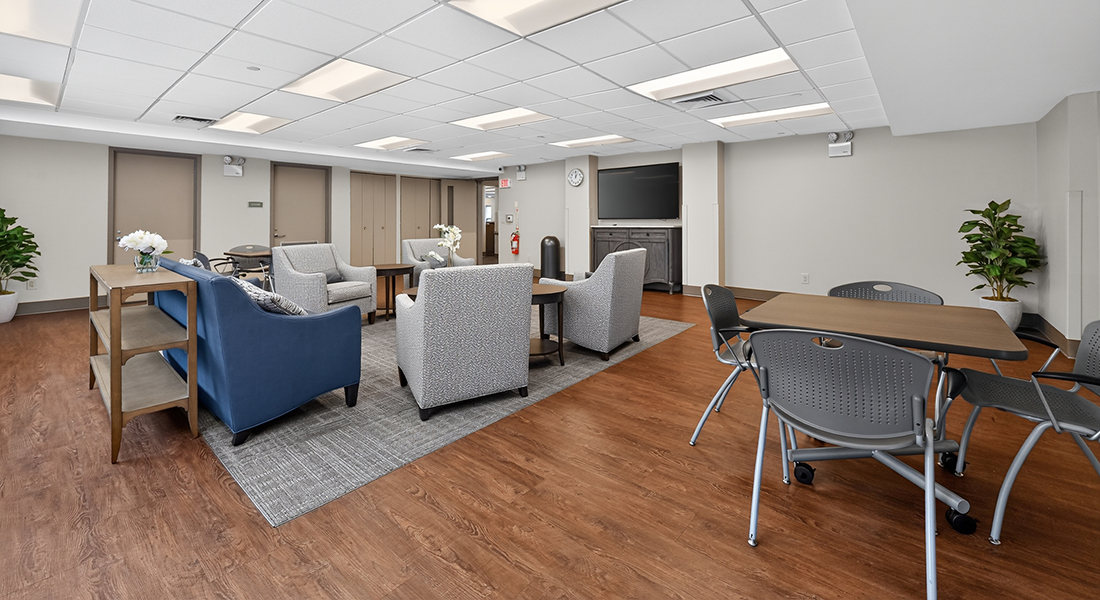 Harbor Hill game room