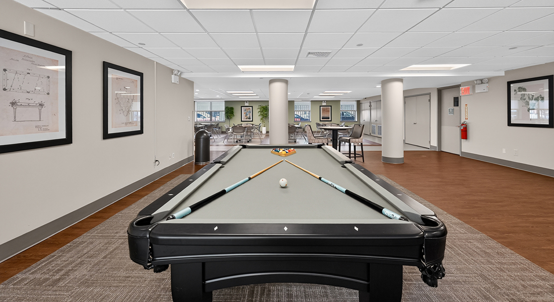 Harbor Hill game room
