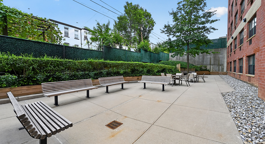 Sunset Gardens court yard