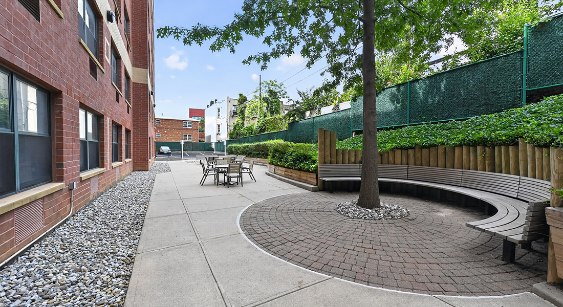 Sunset Gardens court yard