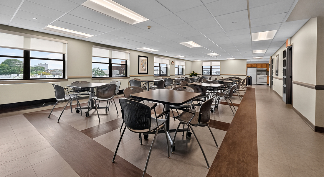 Sunset Gardens community room