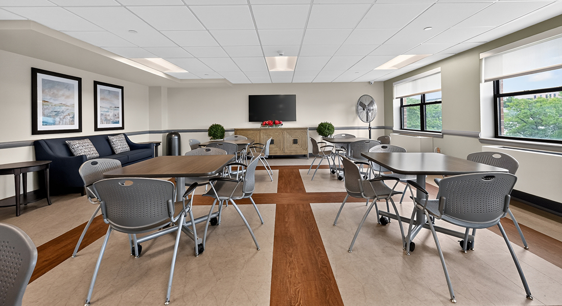 Sunset Gardens community room