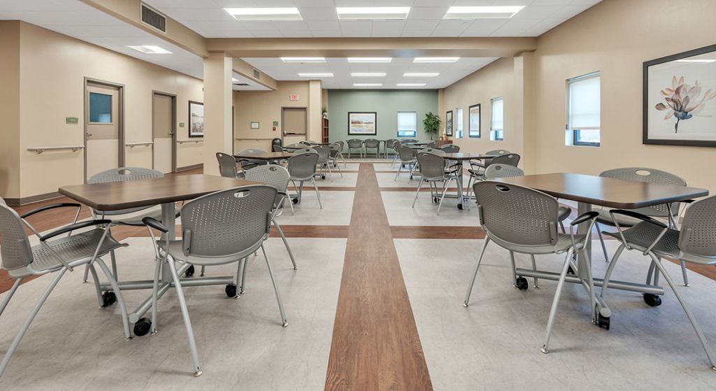 St. Martha's Village community room