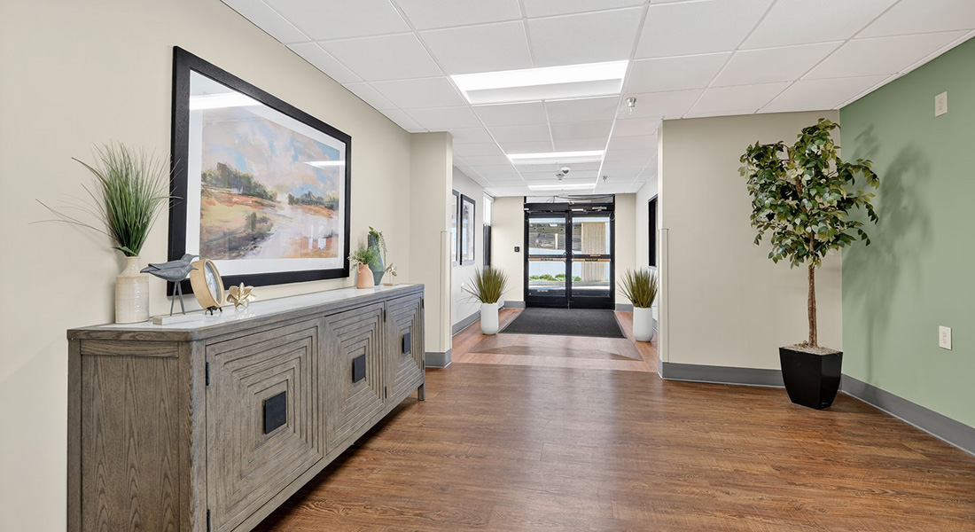 Christian Towers & Manor foyer