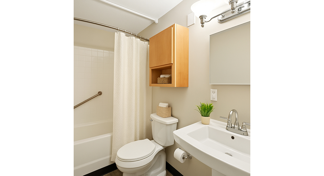 St. Andrews Towers bathroom