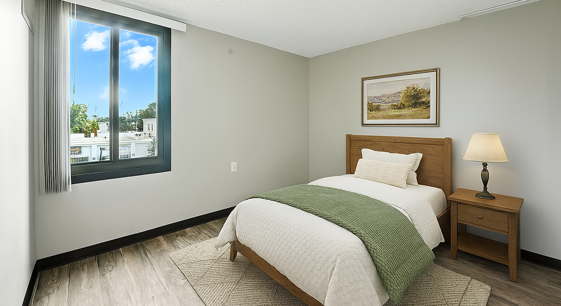 St. Andrews Towers bedroom