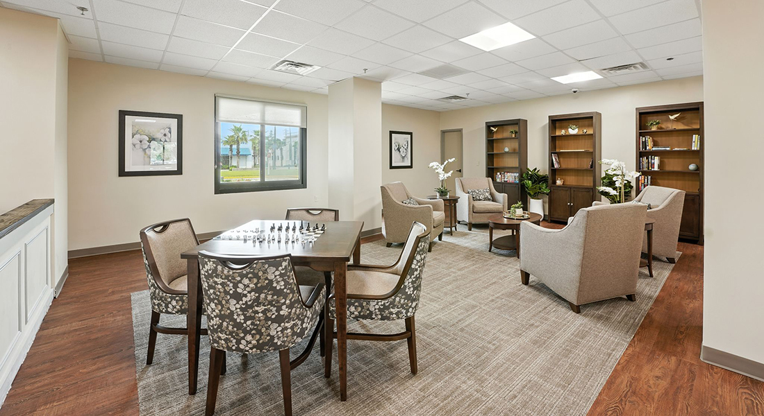 St. Andrews Towers gameroom