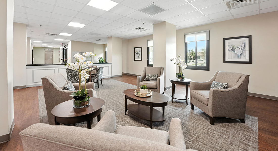 St. Andrews Towers lounge