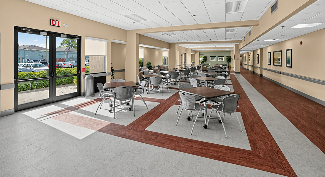 Westminster Tower dining hall